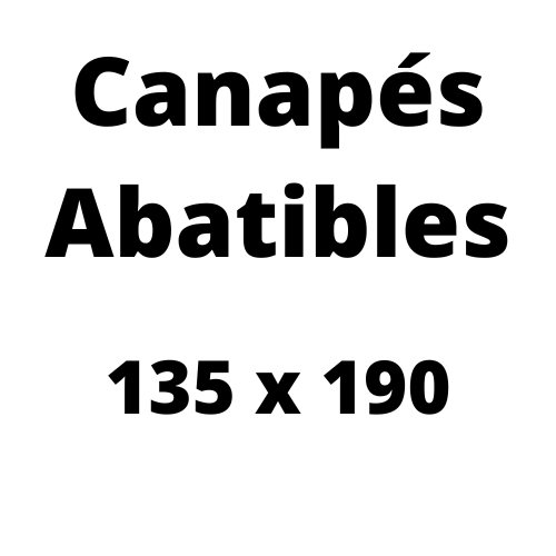 canape abatible 135 x 190