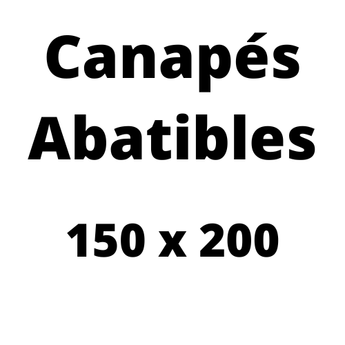 canape abatible 150x200
