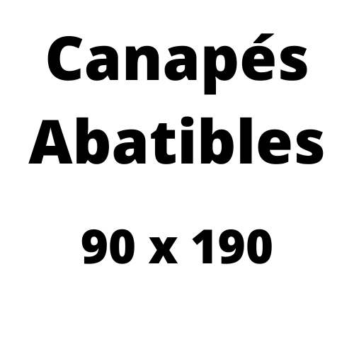 canape abatible 90 x 190