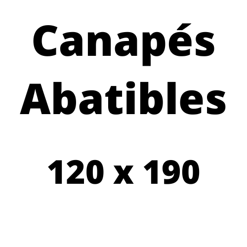 canapes abatibles 120 x 190